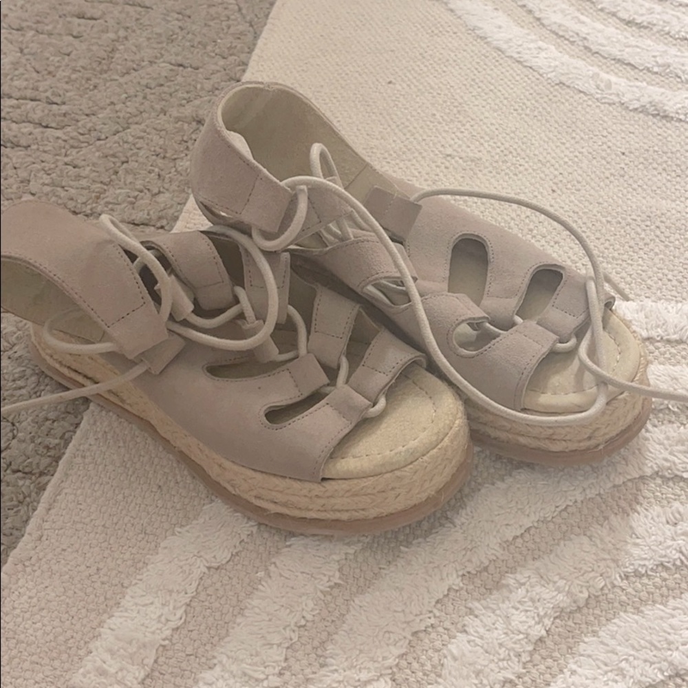 Jeffrycampbell gladiator sandals!